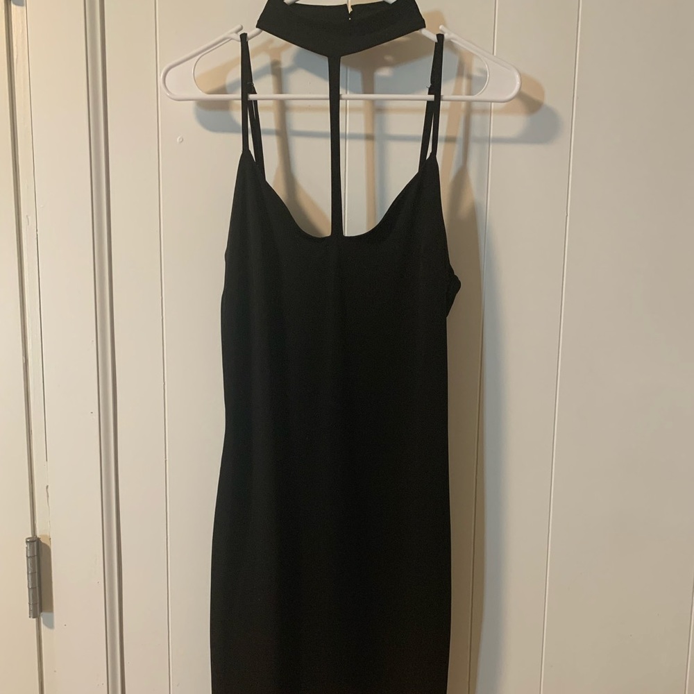 Black Cutout Bodycon Dress
